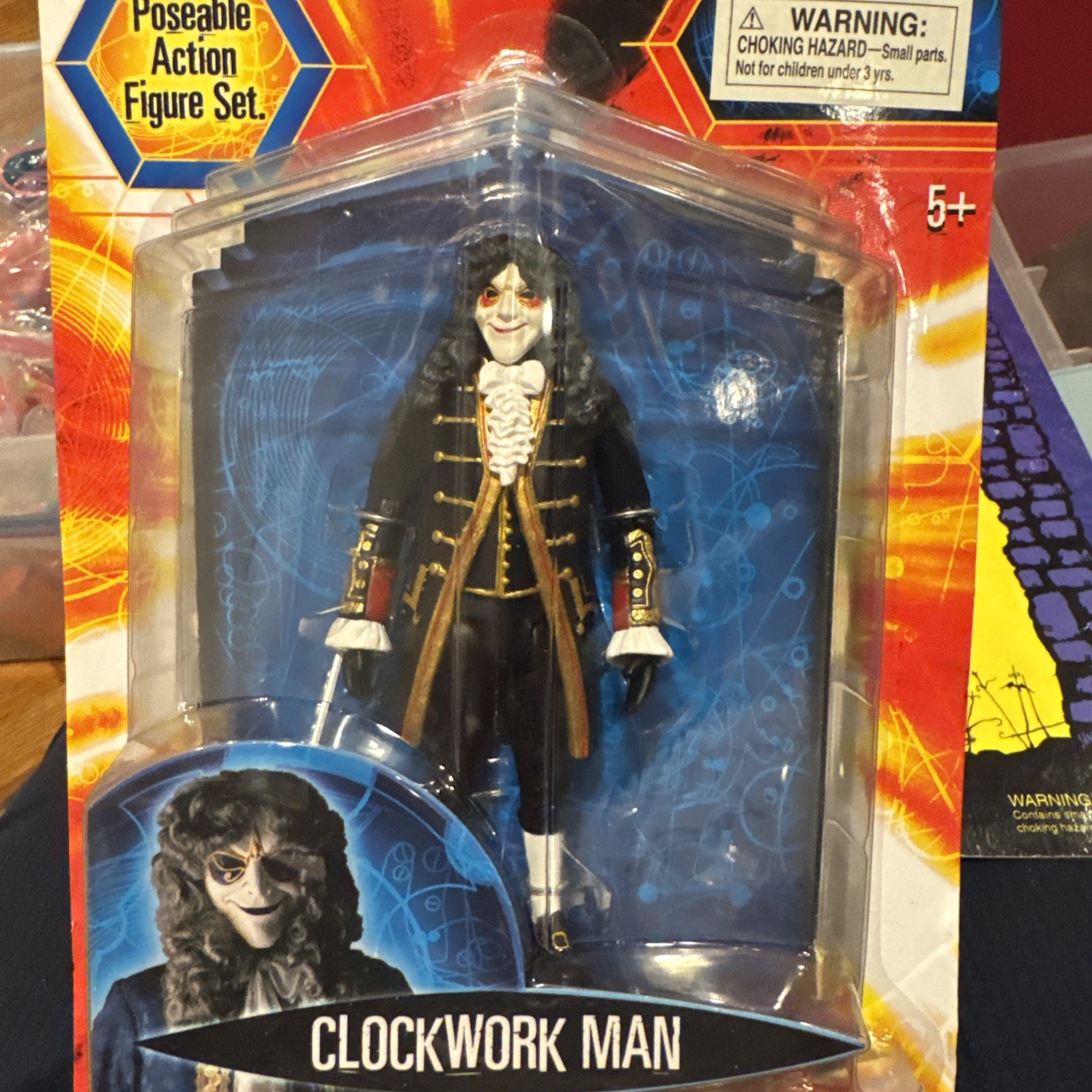 CHARACTERS UK DOCTOR WHO Clockwork Man Blue Variant New! Sealed! 2004 New