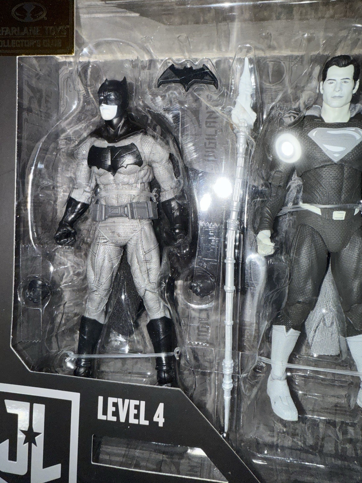 McFarlane DC Multiverse Collector’s Club Justice Is Gray Level 4 3 Pack