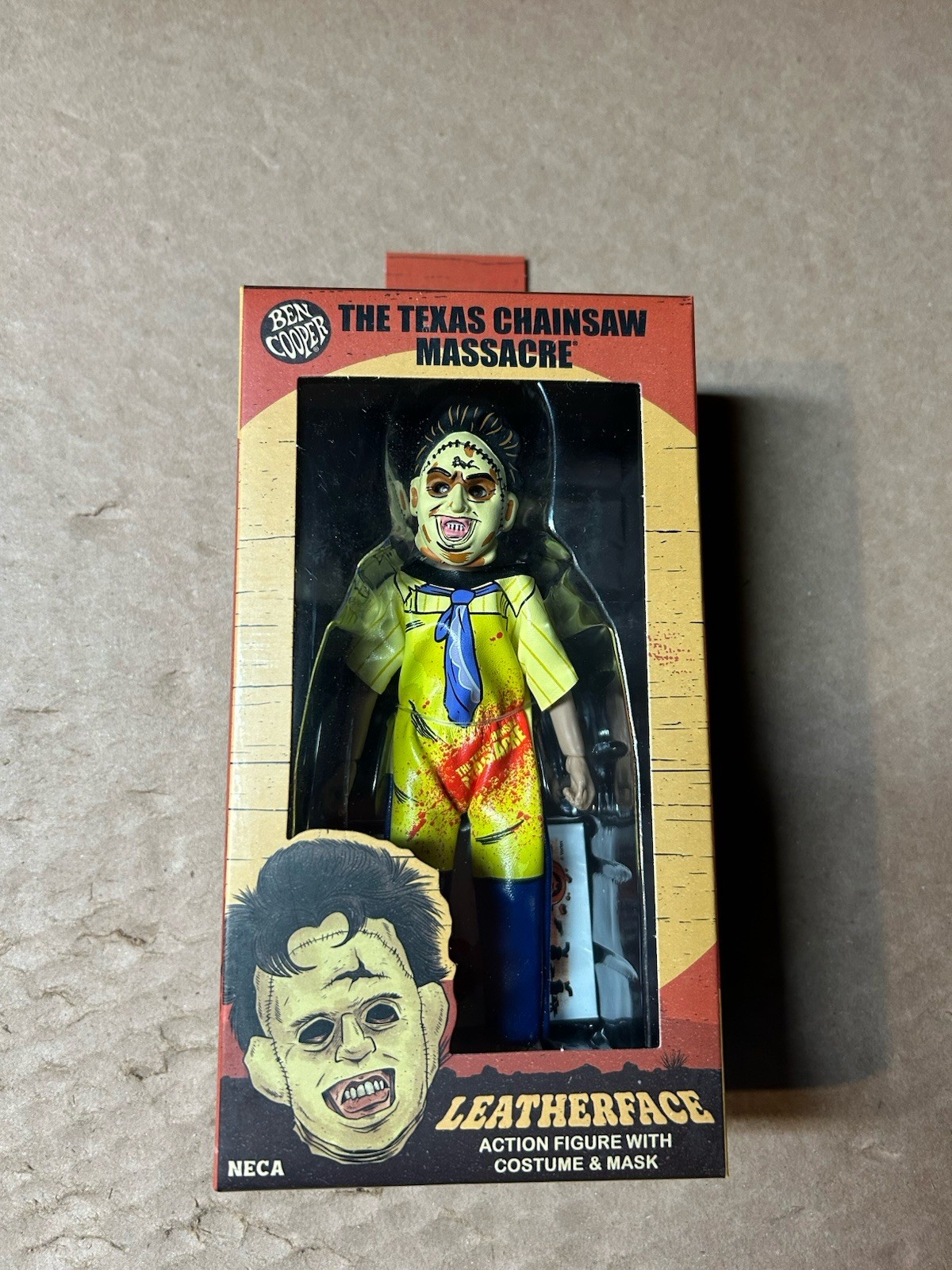 Neca 5.5&Prime; Figure Ben Cooper Kids #41 Leatherface The Texas Chainsaw Massacre