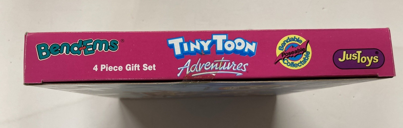 Vintage Tiny Toons Adventures Gift Set Bend-Ems Bugs Bunny Bendable Justoys