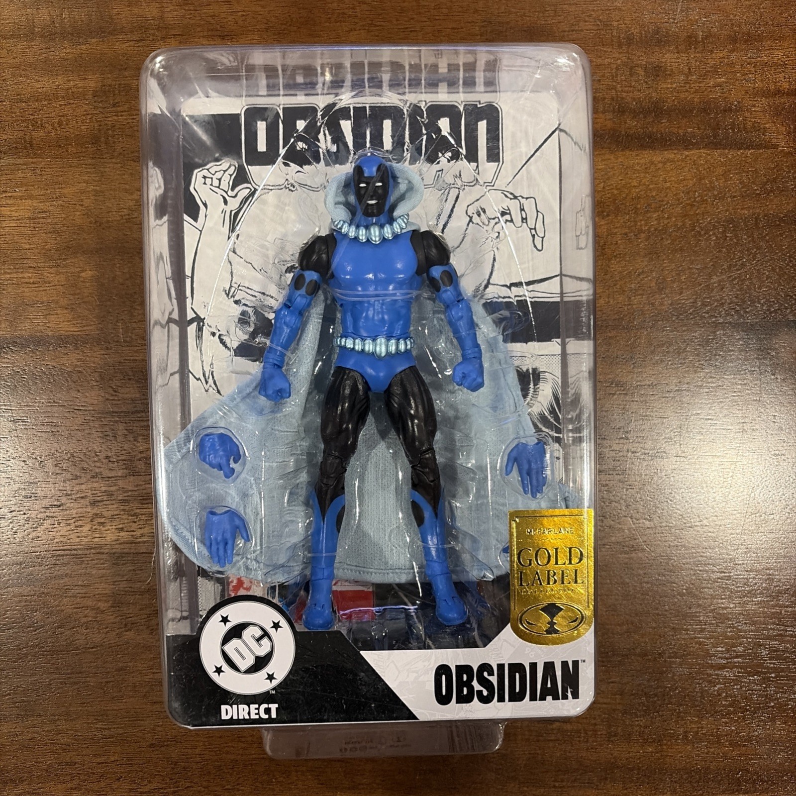 McFarlane Toys DC Direct Obsidian Gold Label Action Figure Collectible New