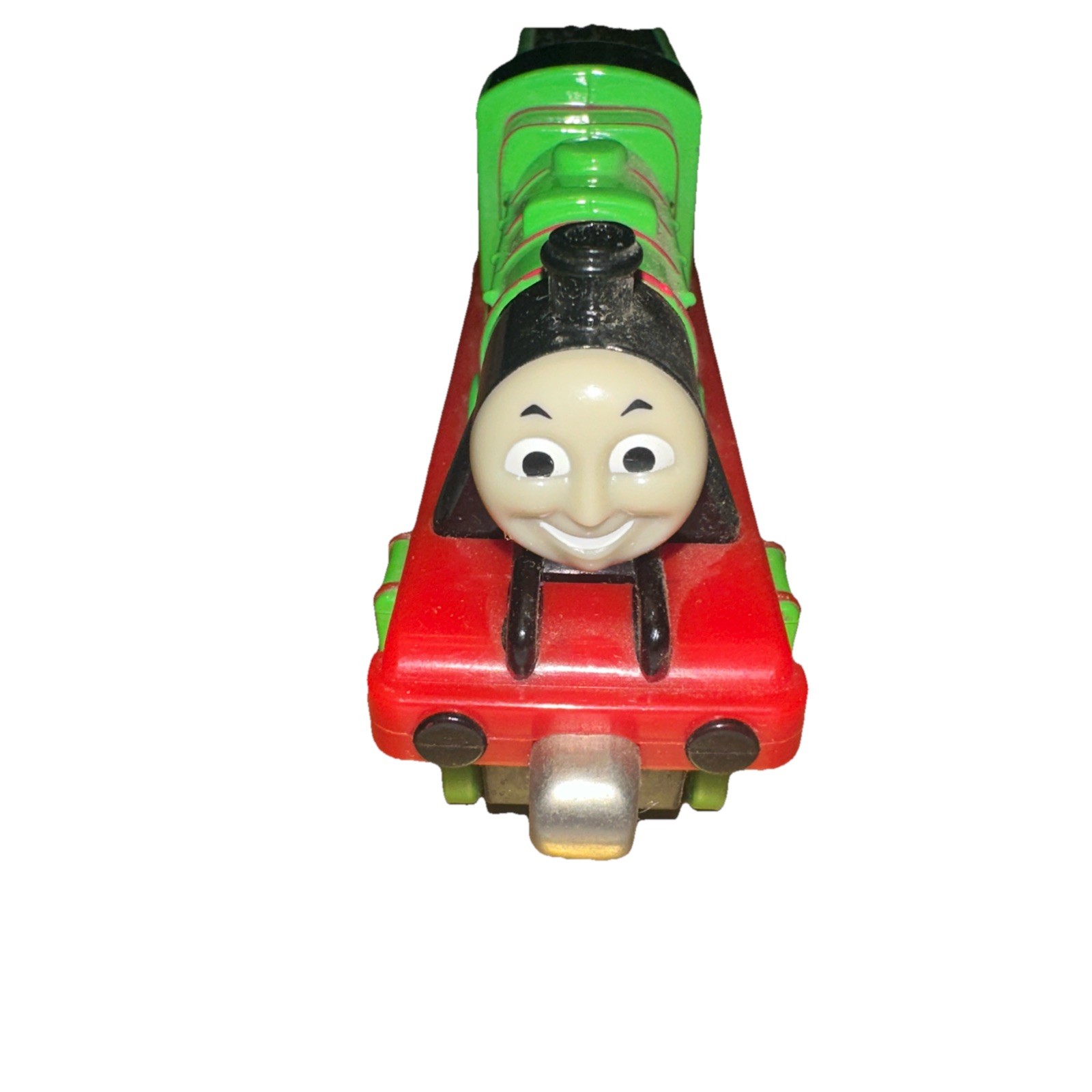 Thomas The Train Engine Henry AND TENDER Green # 3 Die Cast Metal 2002