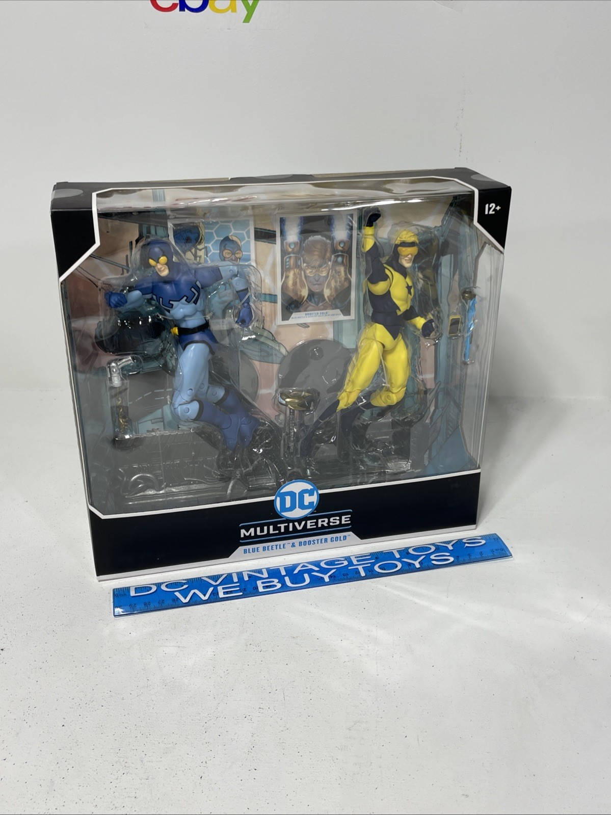 McFarlane Toys DC Multiverse Booster Gold & Blue Beetle Action Figure 2-Pack NEW