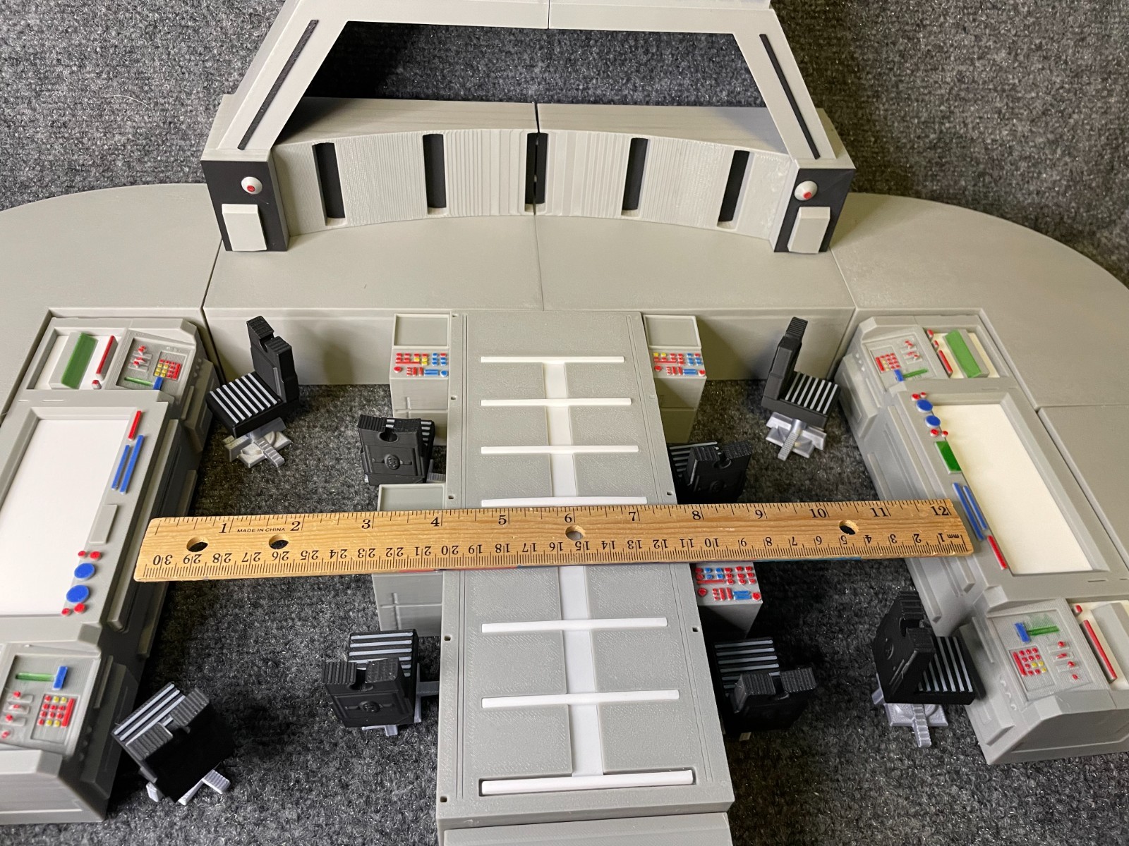 Star Wars inspired Custom made generic Bridge room Diorama