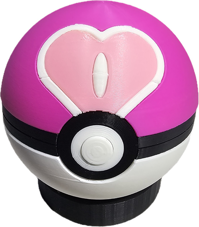 Pokemon Love Ball | 3D Printed | Original Pokeball Collection