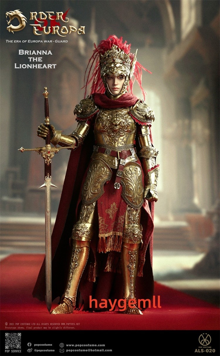 In Stock POP COSTUME ALS-020 1/6 Europa Chronicle Vol. 4 The Lionheart Queen