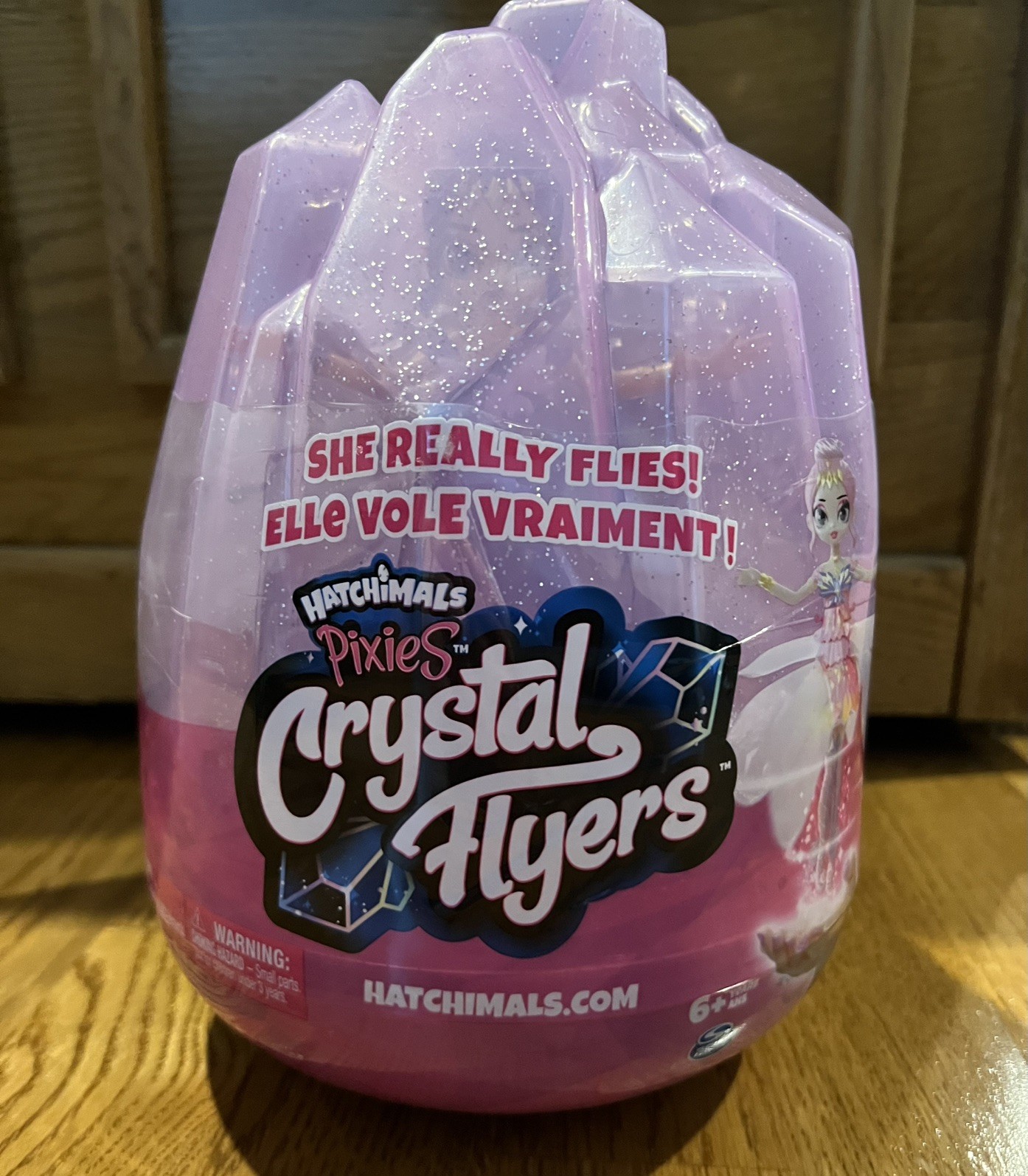 Hatchimals 6059633 Pixies Crystal Flyers – Purple
