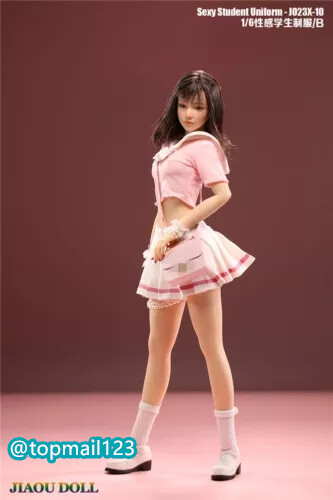 JIAOU DOLL 1:6 JO23X-10 Girl Student Uniform Clothes For 12&Prime;Female PH TBL Figure