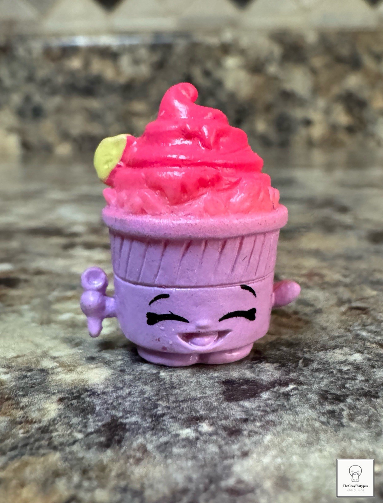 Shopkins Frogurt Purple Pink Yellow Collectible Figure Toy