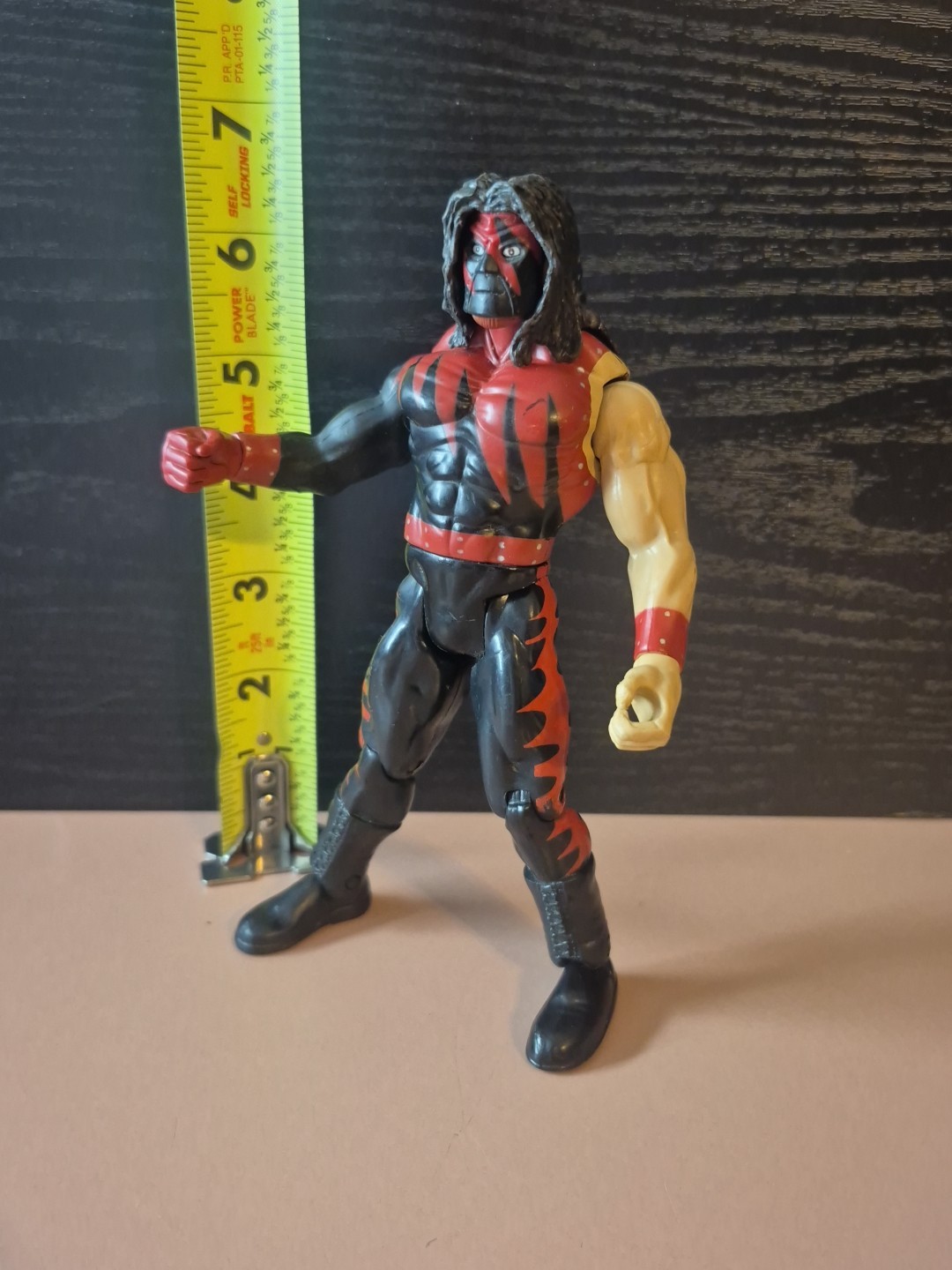 1999 jacks Pacific Titan tron WWE wrestling figure Kane