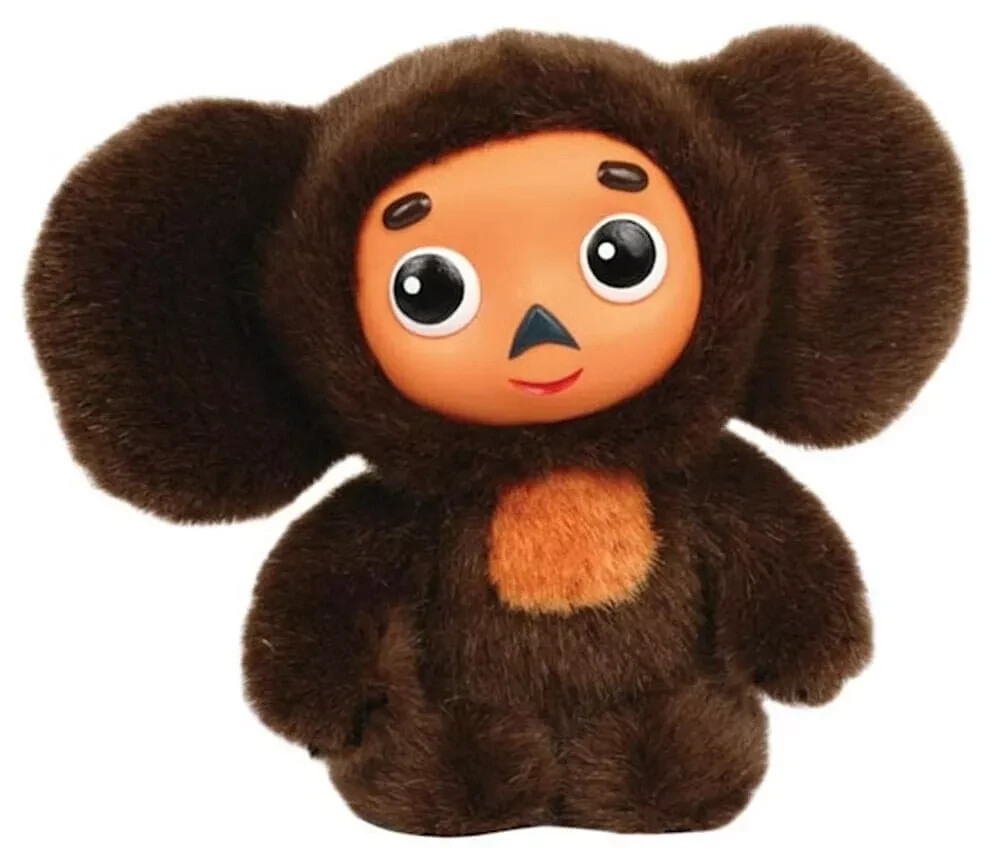 11&Prime; Large Cheburashka Toy Talking Plush Toy Russian Cartoon Stuffed Чебурашка
