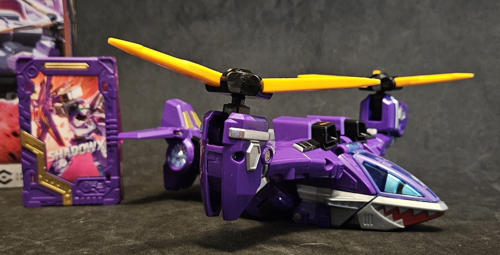 Metal CardBot – Stealth Class – Shadow X Samg Entertainment