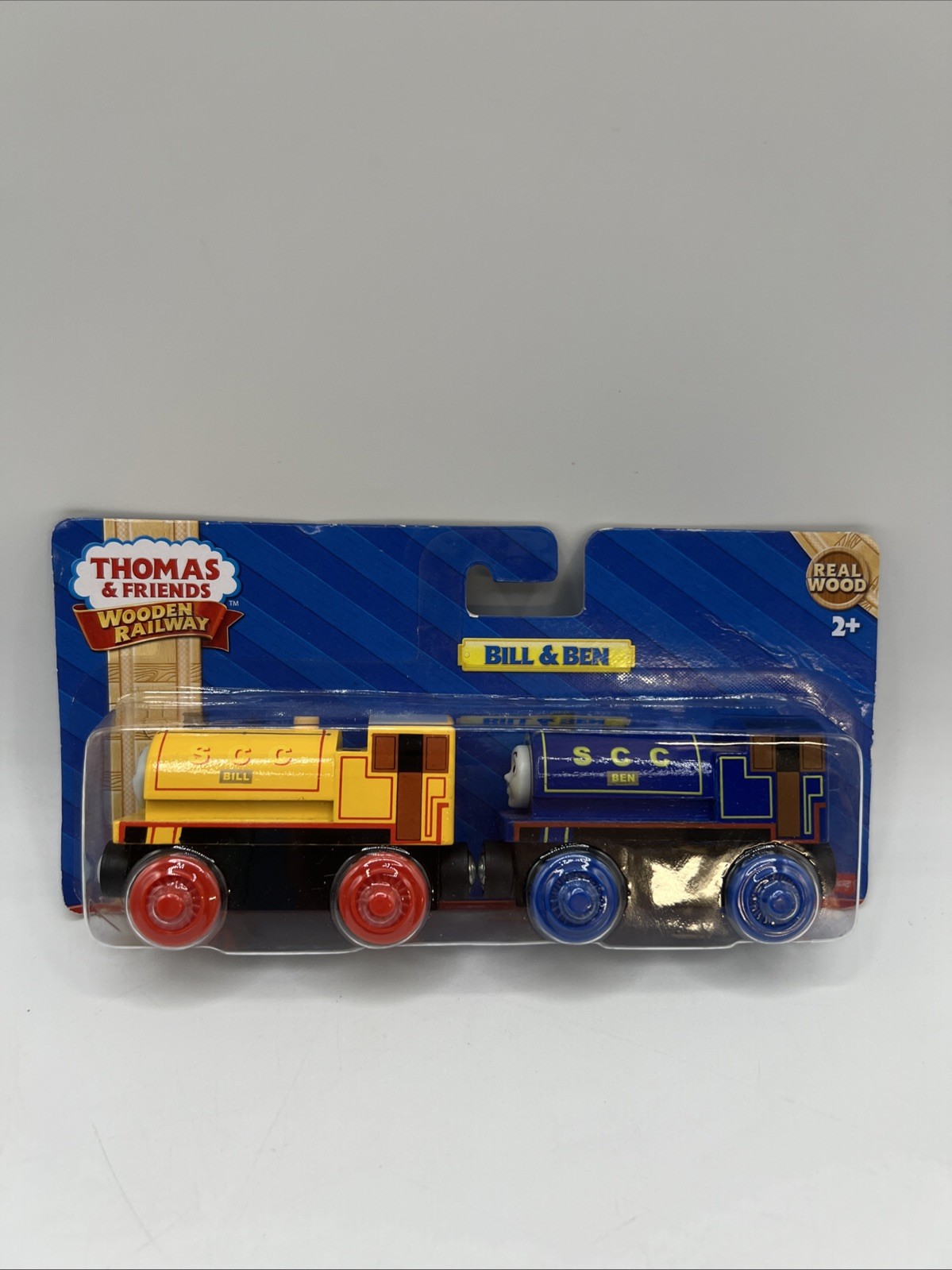 2013 Fisher Price Thomas & Friends Wooden Railway Real Wood Bill & Ben