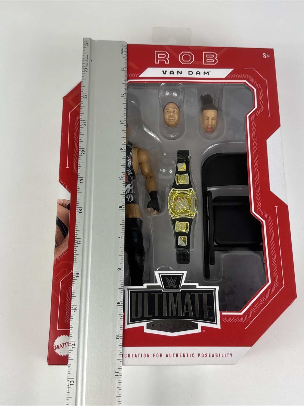 MATTEL WWE ULTIMATE EDITION ROB VAN DAM ACTION FIGURE Wrestling 2023