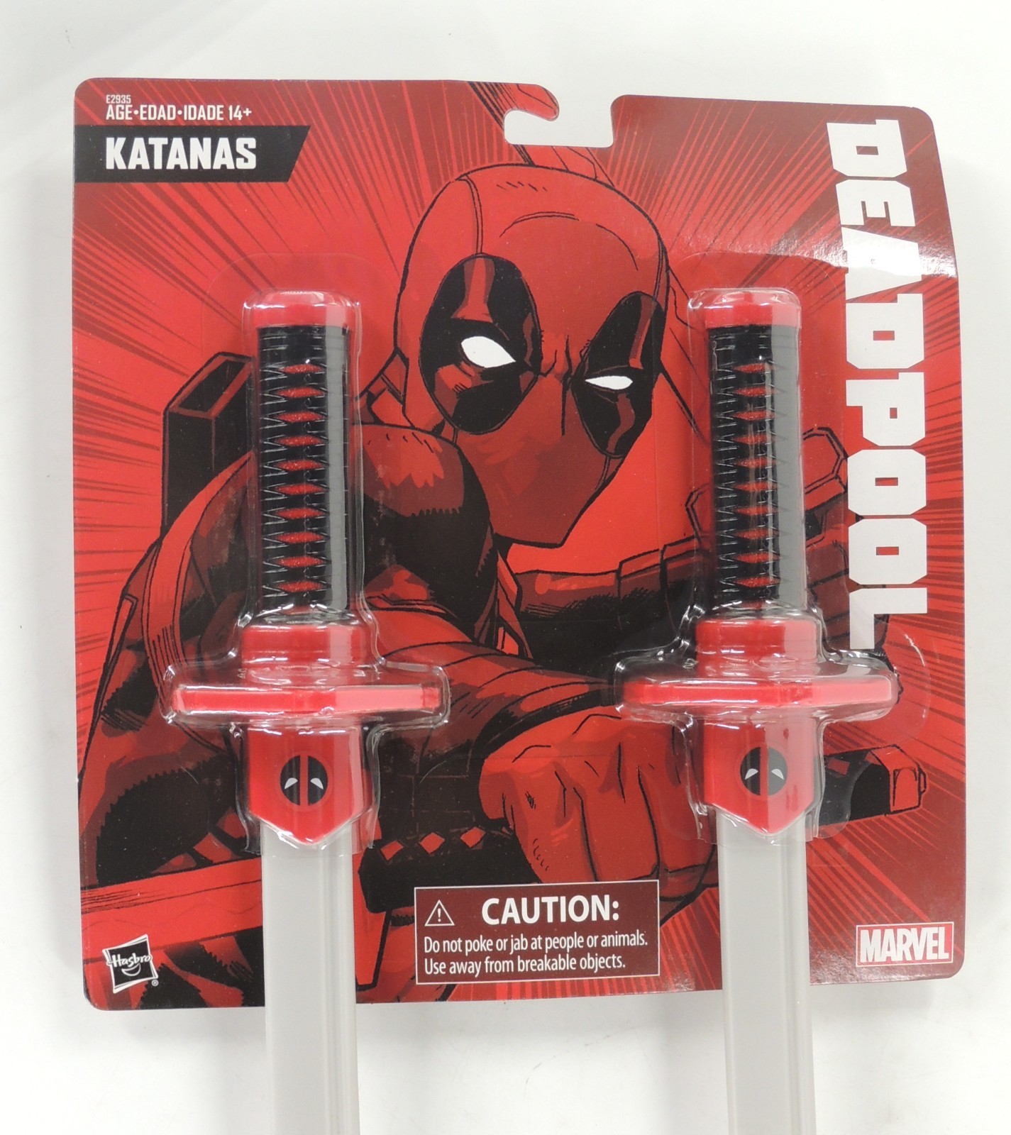 DEADPOOL Katanas Hasbro Marvel Classics Hasbro Prop Toy Swords 2-Pack (2017)