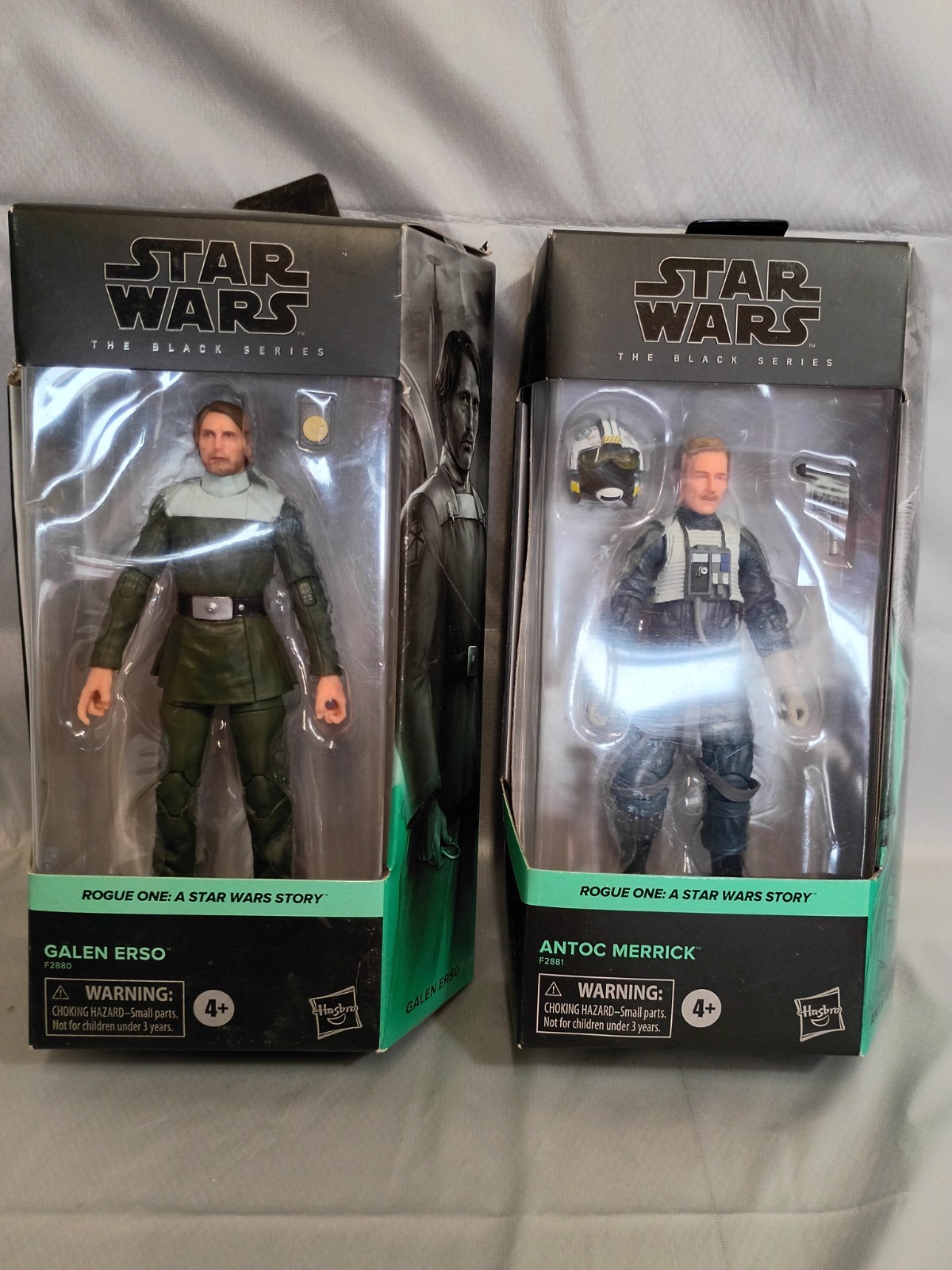 Hasbro 2 Star Wars Action Figures Galen Erso Antoc Merrick Rogue One 0063