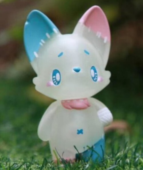 Fenni 1st Anniversary 8cm Vinyl Figure WHITE Rinfenni🦊by 1983 Toys x Poriin NEW