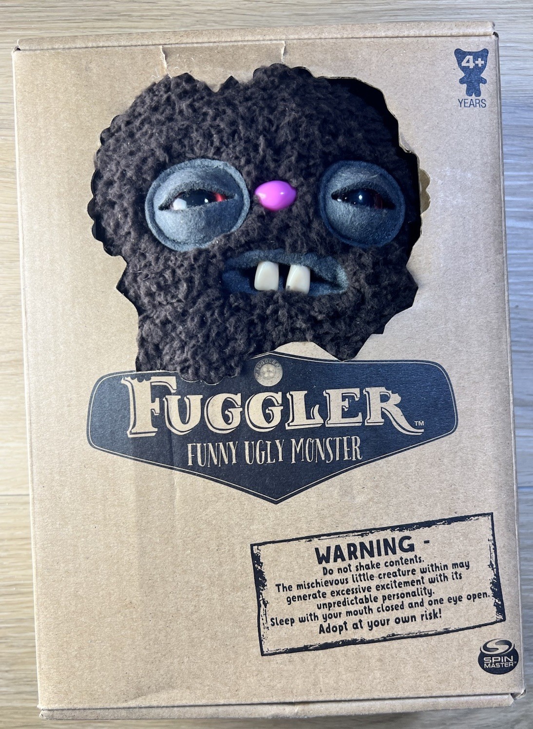 Fuggler Spin Master Funny Ugly 9&Prime; Plush Rabid Rabbit Variant 2 – RARE RETIRED