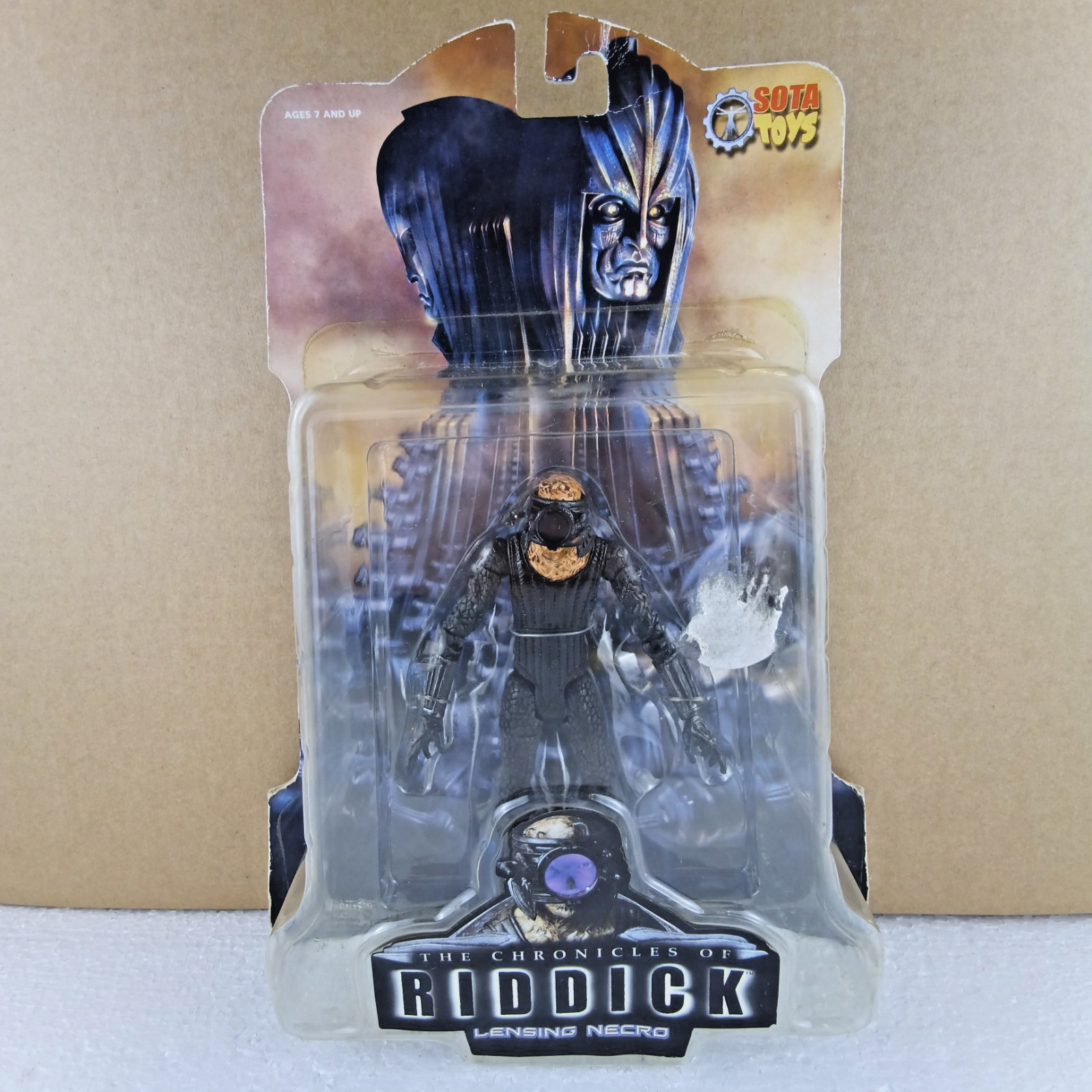 SOTA Riddick Lensing Necro Necromonger Action Figure 16pt 2004 MOC