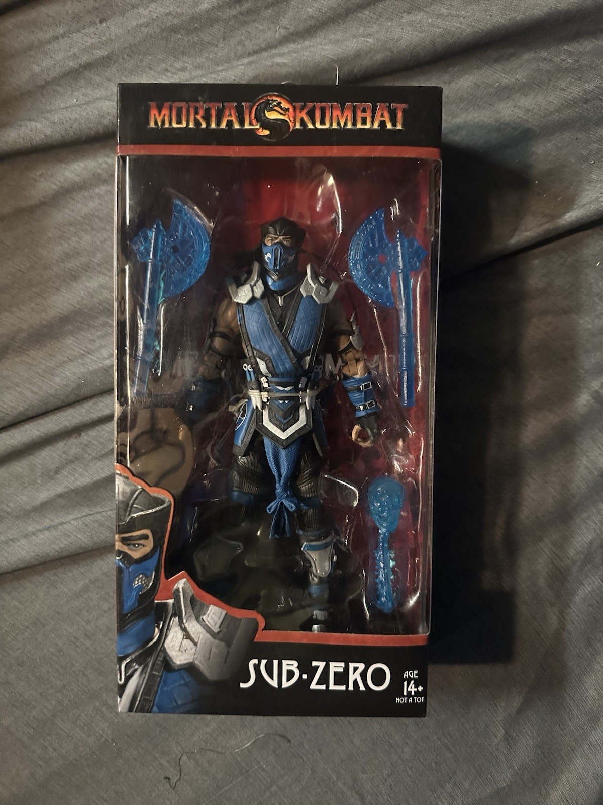 McFarlane Toys Mortal Kombat 11 Sub-Zero 7 Inch Action Figure New Sealed Rare🔥