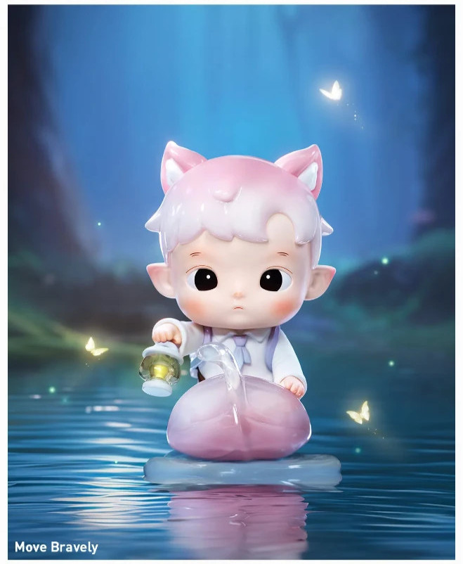POP MART Finding MOKOKO Laububu Figure Sealed in Open Box Move Bravely