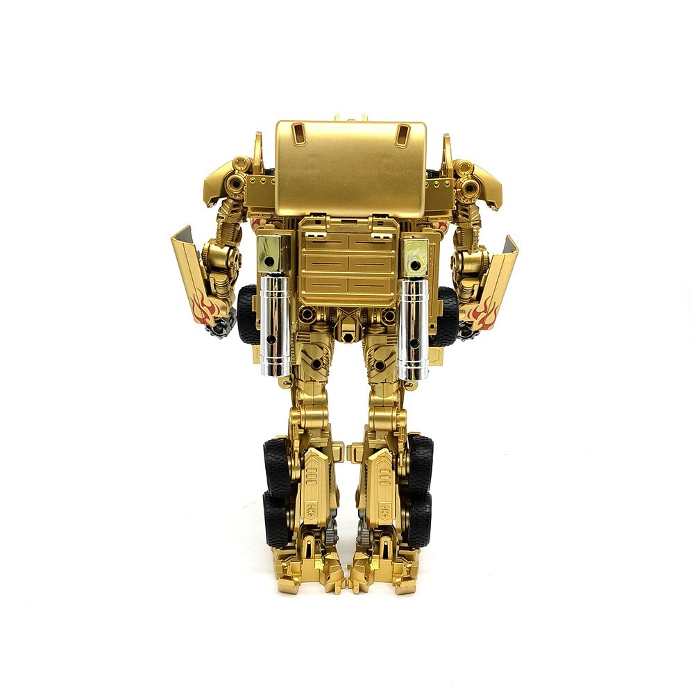 SS05 Transform Toy Commander Autobot Leader Action Figure Gold Deformabl Robot