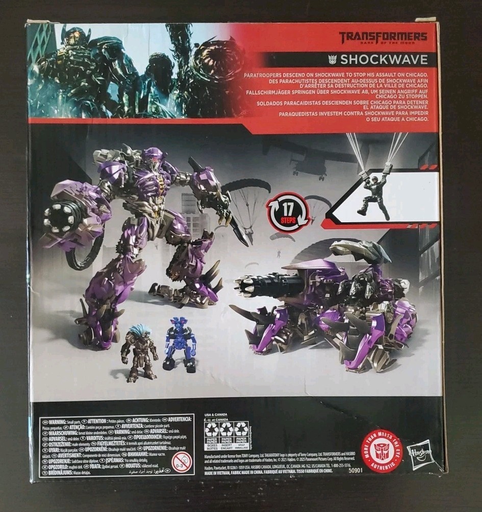 Transformers Studio Series DOTM Shockwave Dark of the Moon Hasbro New Sealed