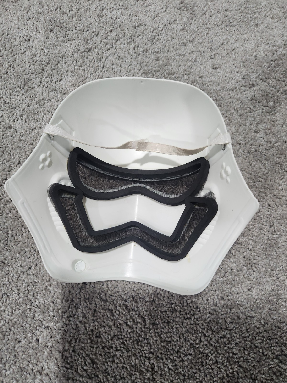 STAR WARS THE FORCE AWAKENS First Order Stormtrooper MASK Hard Plastic