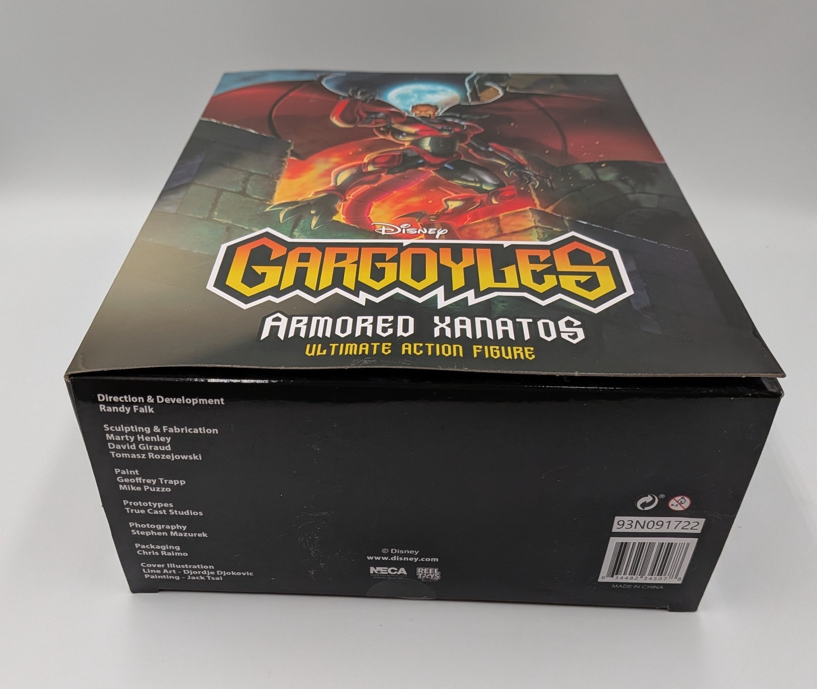 NECA Gargoyles Ultimate Armored David Xanatos Action Figure – New in Box 8&Prime;