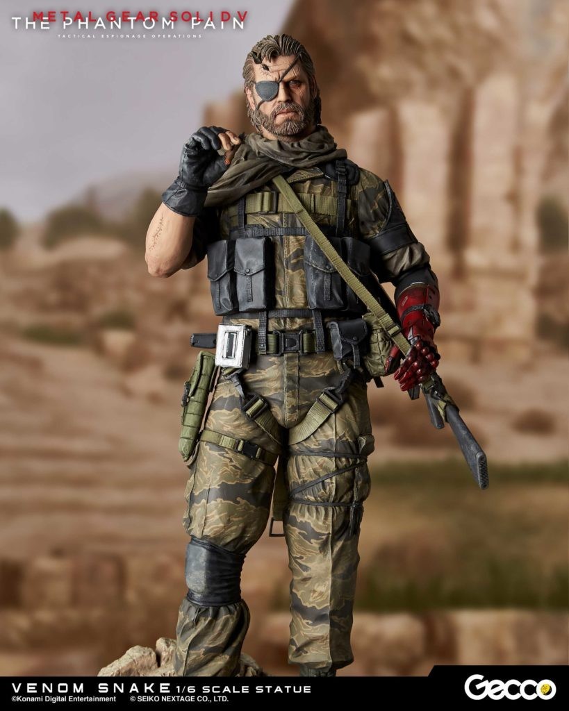 Metal Gear Solid Phantom Pain Venom Snake LE 1/6 Scale Figure Statue GECCO NEW