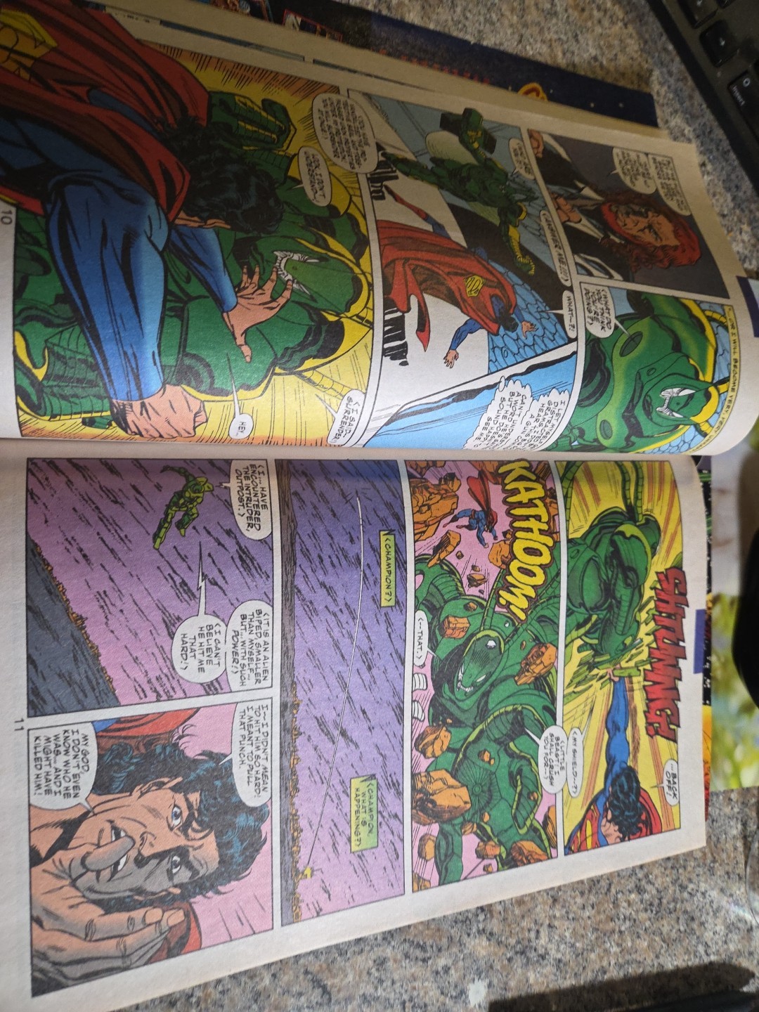 Superman in Action Comics. # 696 (1994 DC Comics) The Champion Of Space,