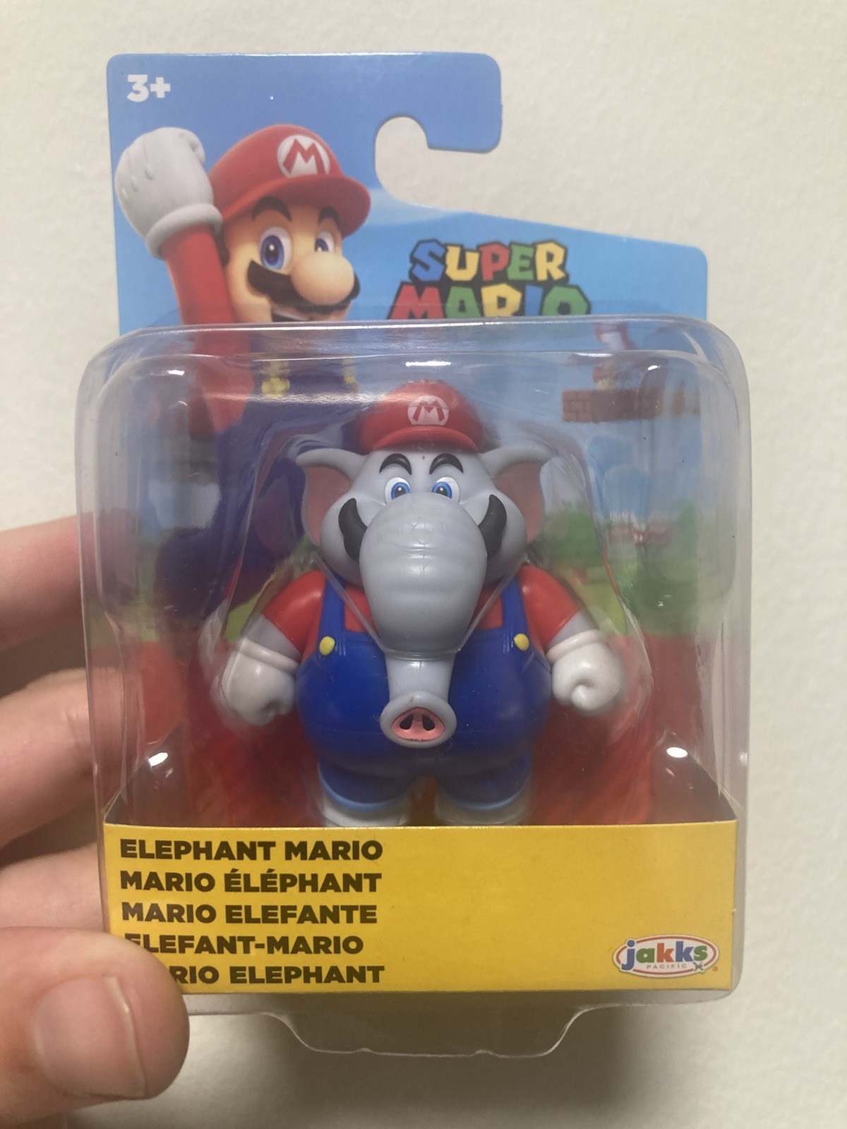 Super Mario ELEPHANT MARIO 2.5 Inch Figure Jakks Pacific NEW