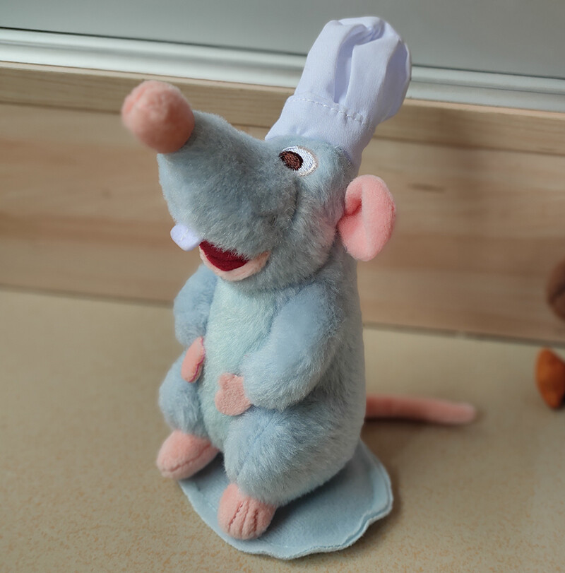 Disney Parks Forky Ratatouille PASCAL PLUSH TOY Rapunzel Tangled Magnet Magnetic