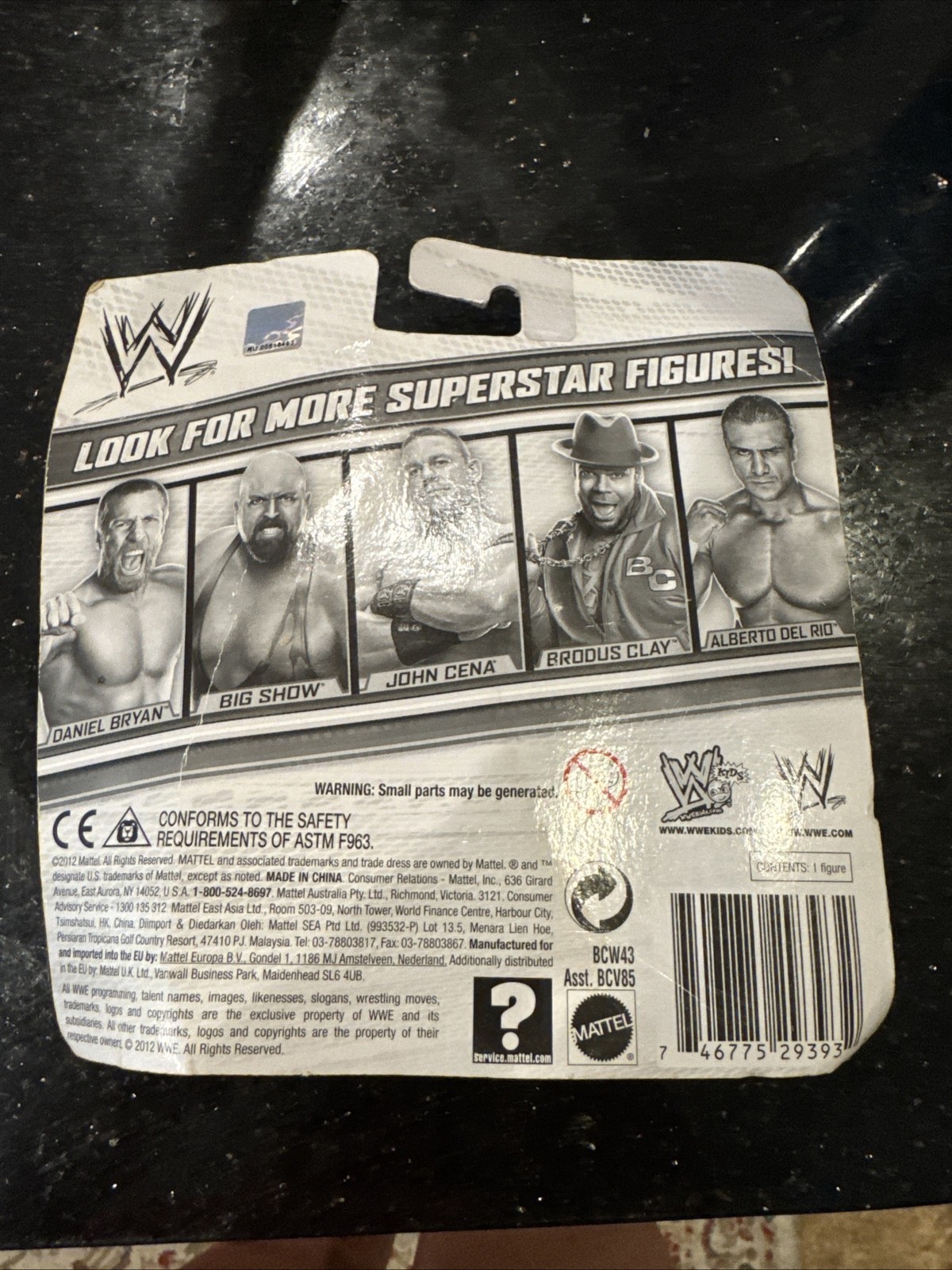 Undertaker Action Figure Mattel Original Limited Edition WWE Sport 2012 new DMG