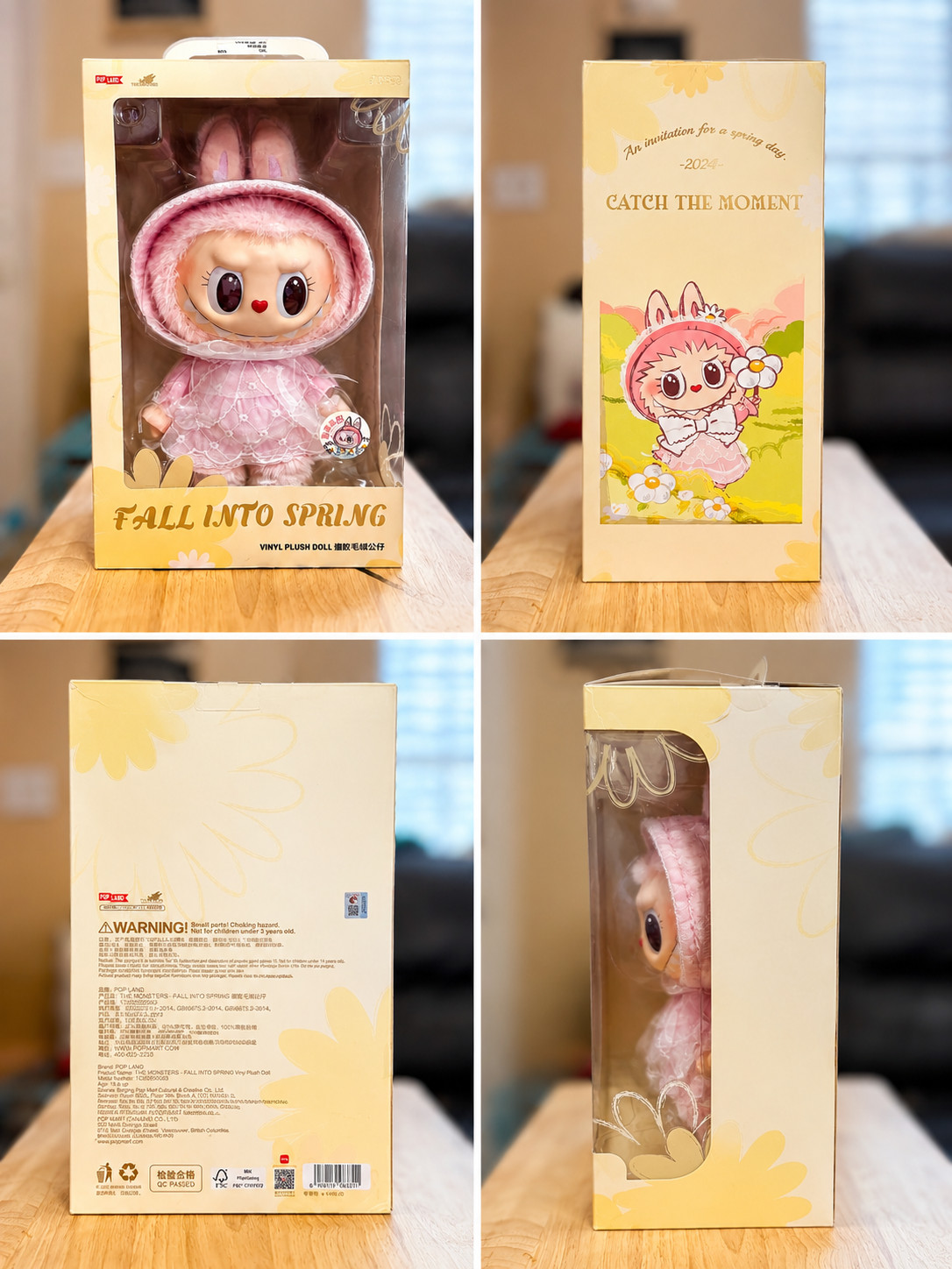 POP MART Labubu Fall Into Spring Plush Doll Sealed Authentic New in Box