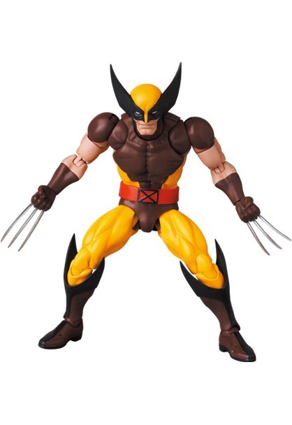MAFEX No 138 Mafex WOLVERINE (Brown Comic Ver.) Medicom Toy Genuine Official NEW