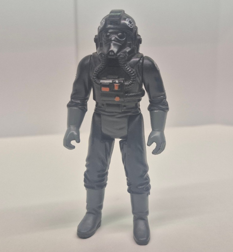 Vintage 1982 Kenner Star Wars TIE Fighter Pilot Figure Empire Strikes COO HK