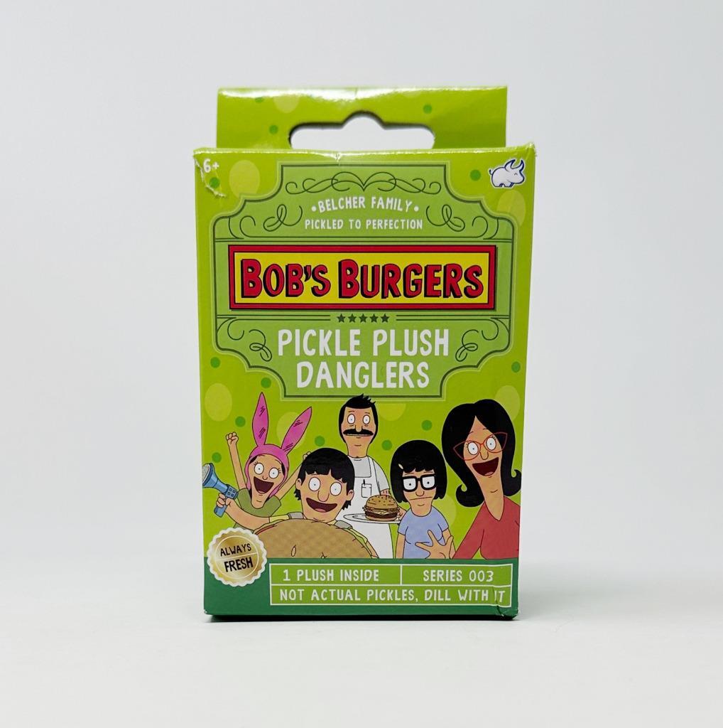 Bob&rsquo;s Burgers Pickle Plush Danglers : Series 3 YOU CHOOSE! NEW!