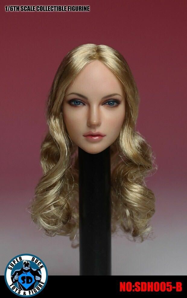US 1/6 Beauty Girl women Head Sculpt For 12&Prime; Female PH TBL Figure Body Model Toy