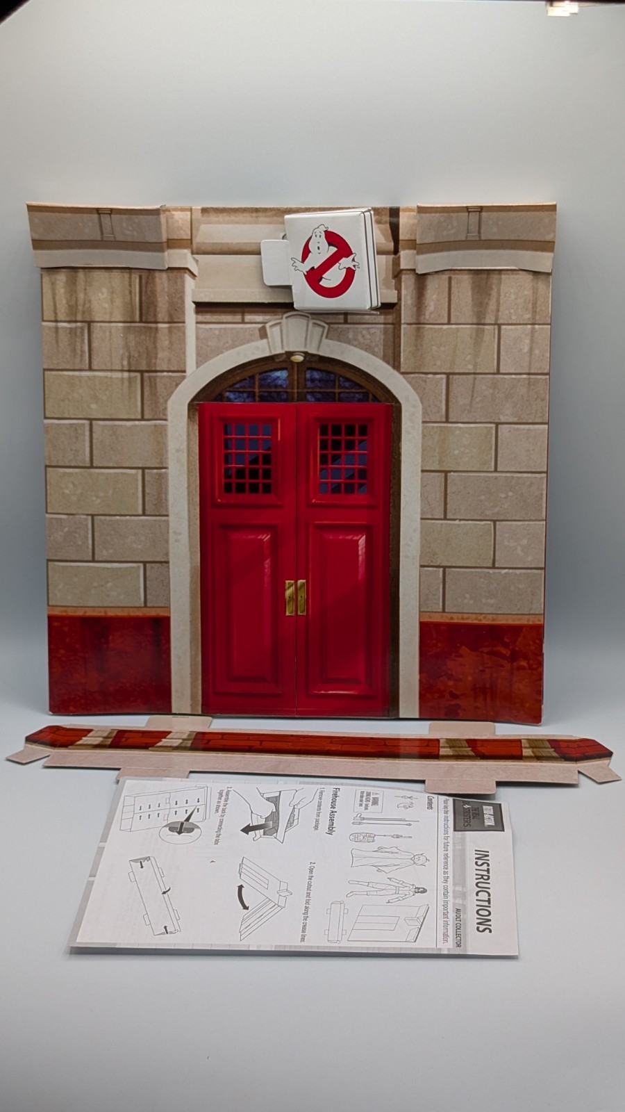 2011 Mattel Ghostbusters Janine Melnitz & Samhain 12&Prime; Firehouse Backdrop Only