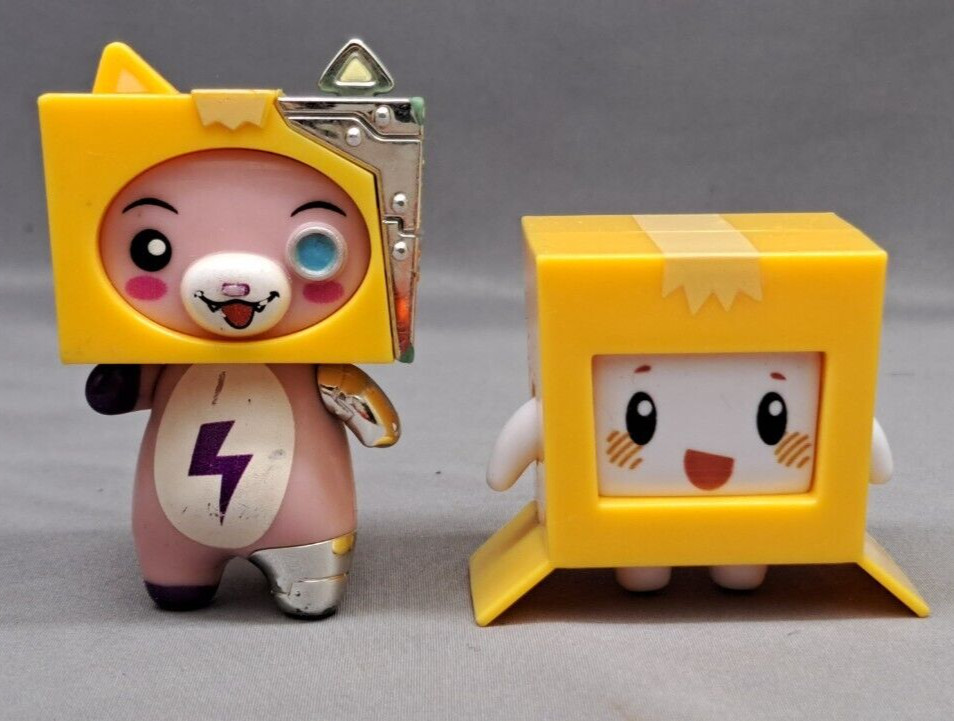 LANKYBOX Mystery Mini Fig Blind Bag Figure × CYBORG FOXY × Series 3 and 1