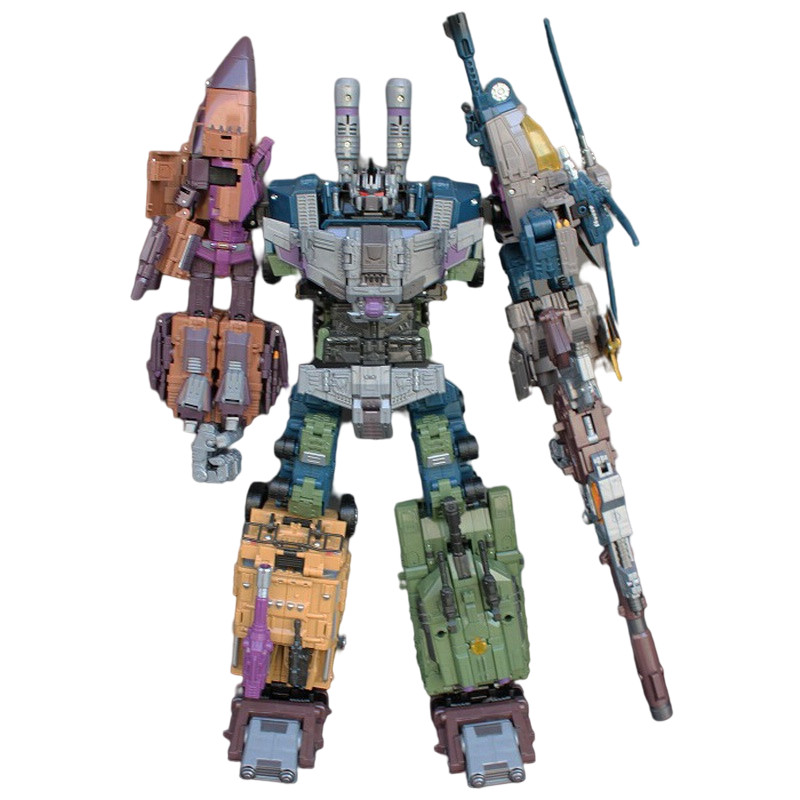 Jinbao Bruticus Warbotron+ Predaking Feral Rex Oversized Transform Figure NO/BOX