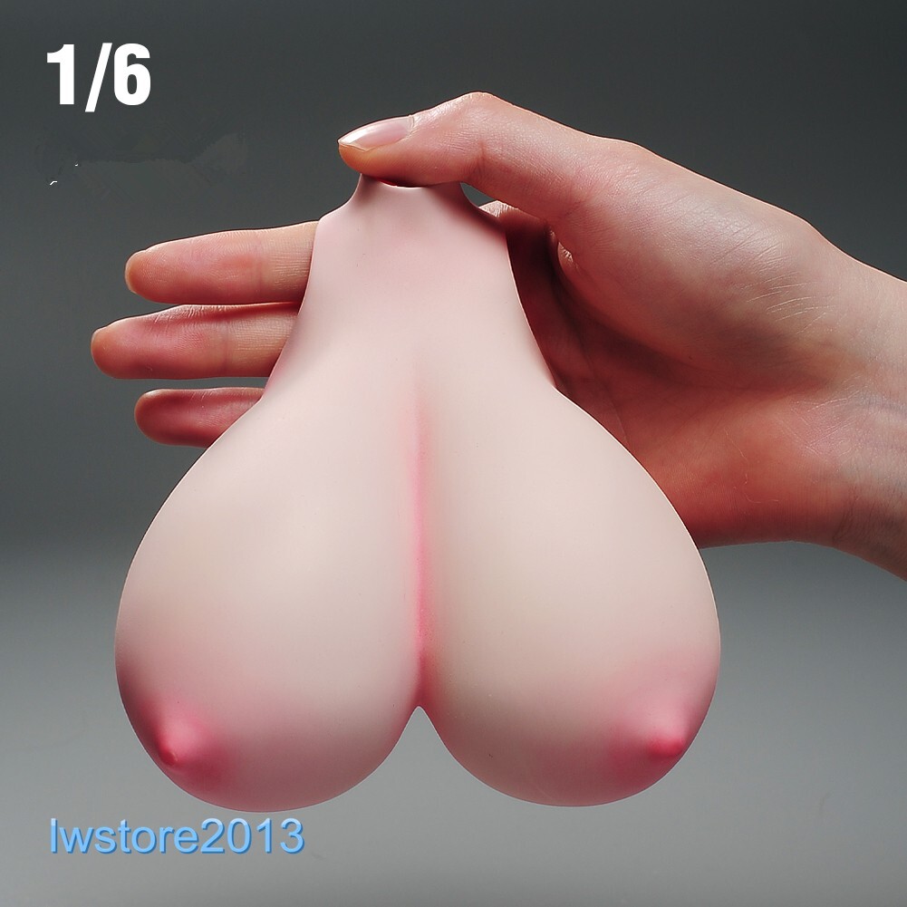 1:6 Pale Super Large Breast Bust Cover Model For 12 » Female PH TBL Figure Body