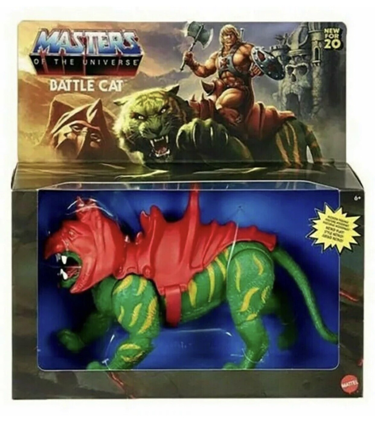 Masters of the Universe Origins Battle Cat 6.75&Prime; Action Figure/Poseable-NIB