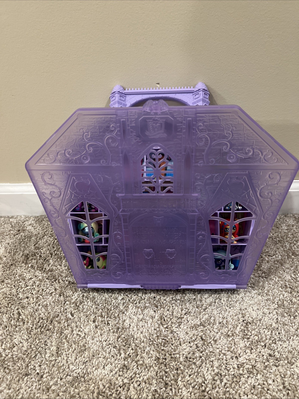 Disney Princess Palace Pets Lot Of 13 Figures With Caring Case