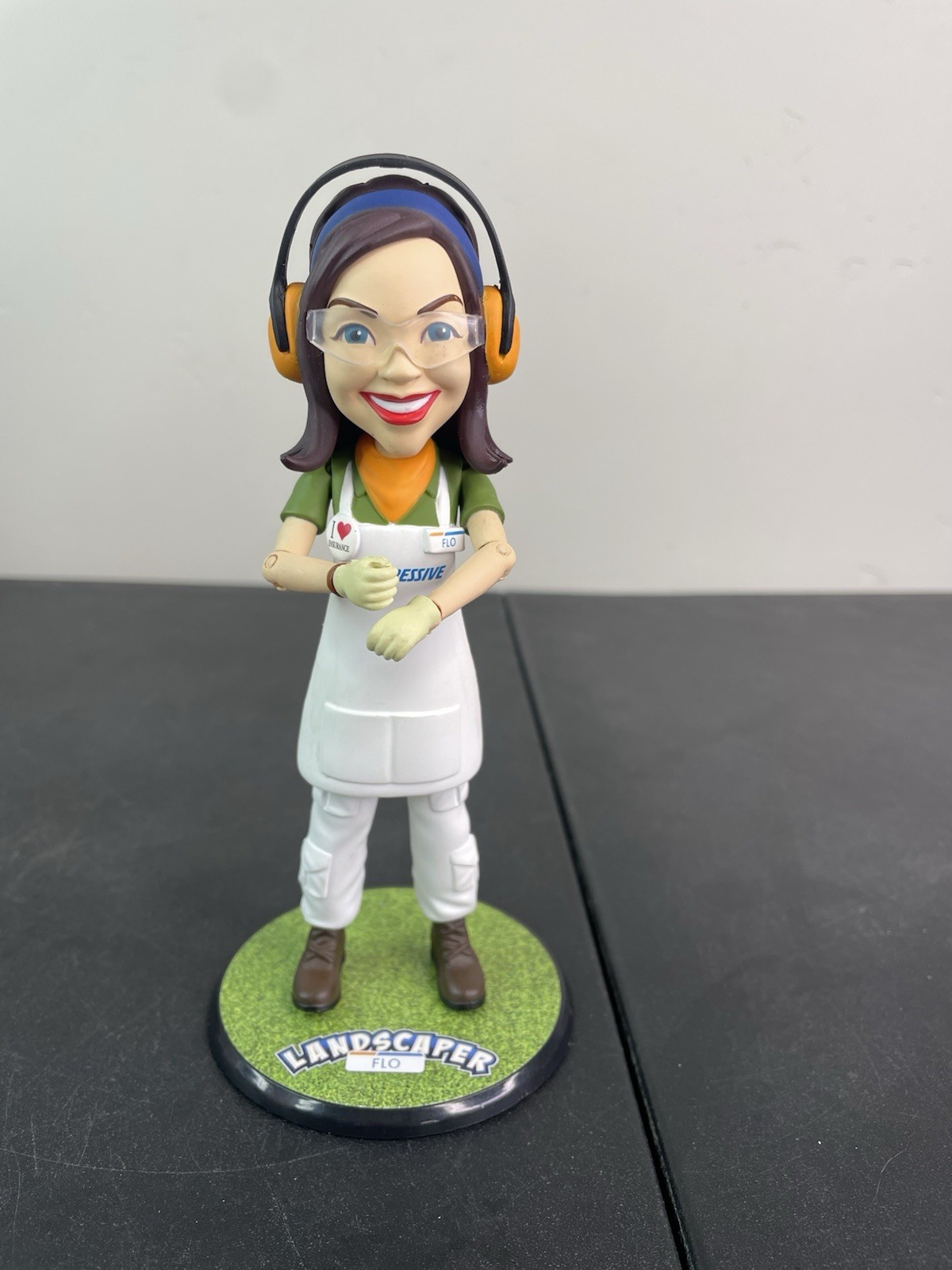 Progressive Insurance Flo Landscaper Action Figure Limited Ed No Accessories