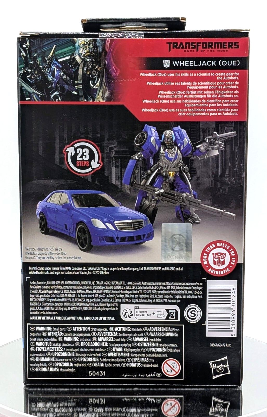 Takara Tomy/Hasbro Transformers Studio Series Deluxe Class WHEELJACK (QUE)!