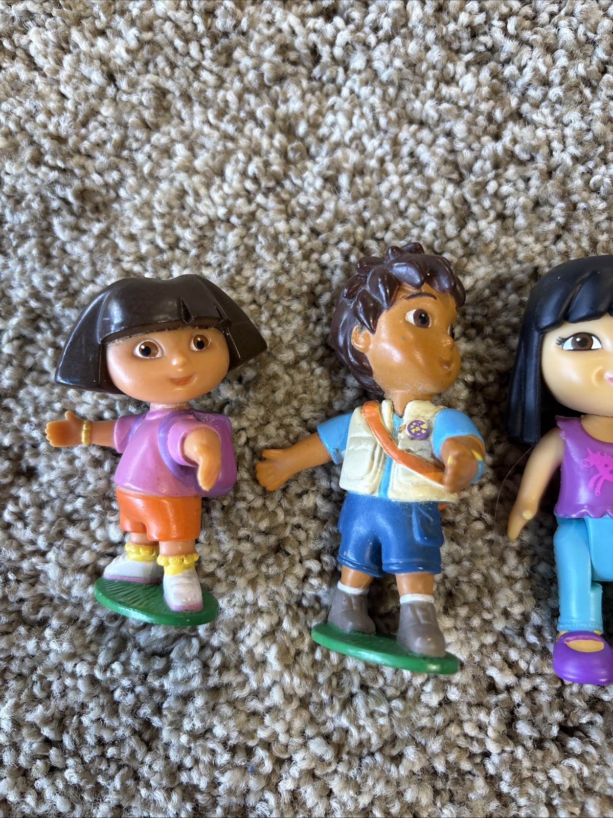 Mattel Dora The Explorer Playtime Together Figures Toppers Boots, Dora More