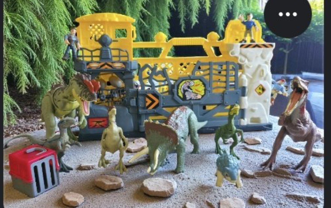 🦖 Jurassic World Dominion MEGA Lot – DNA Scan Dinos, Command Center, Eggs +…