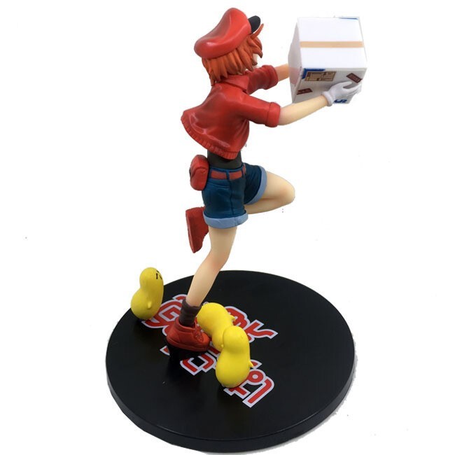 Anime Cells At Work! Red Blood Cell Action Figurine Statue Model Toy No box 1/8-